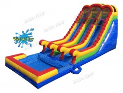 18 foot double lane slide (Wet or Dry)