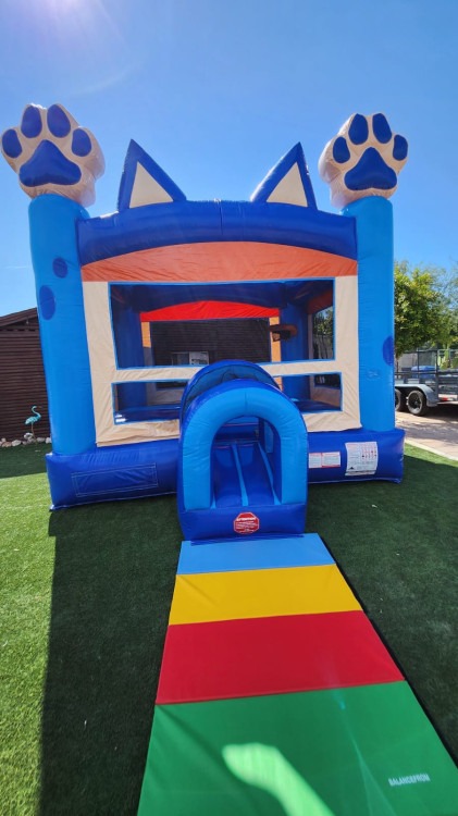 Blue Dog Bounce House
